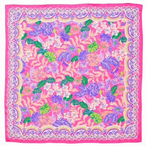 Lilly Pulitzer scarf "Pink Isle" - Picture 1 of 7